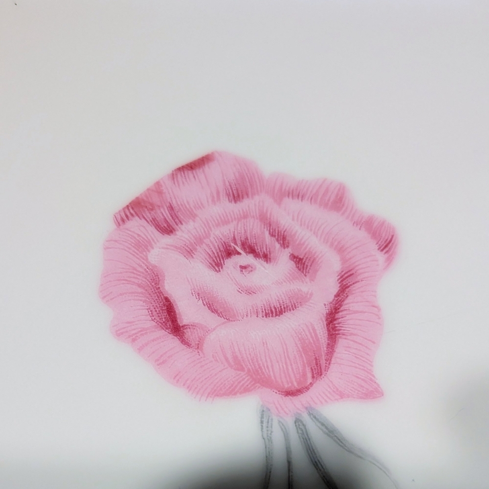 Narumi Fine China Plates Qty 2; Classic Rose 5226 Vintage - Picture 3 of 10
